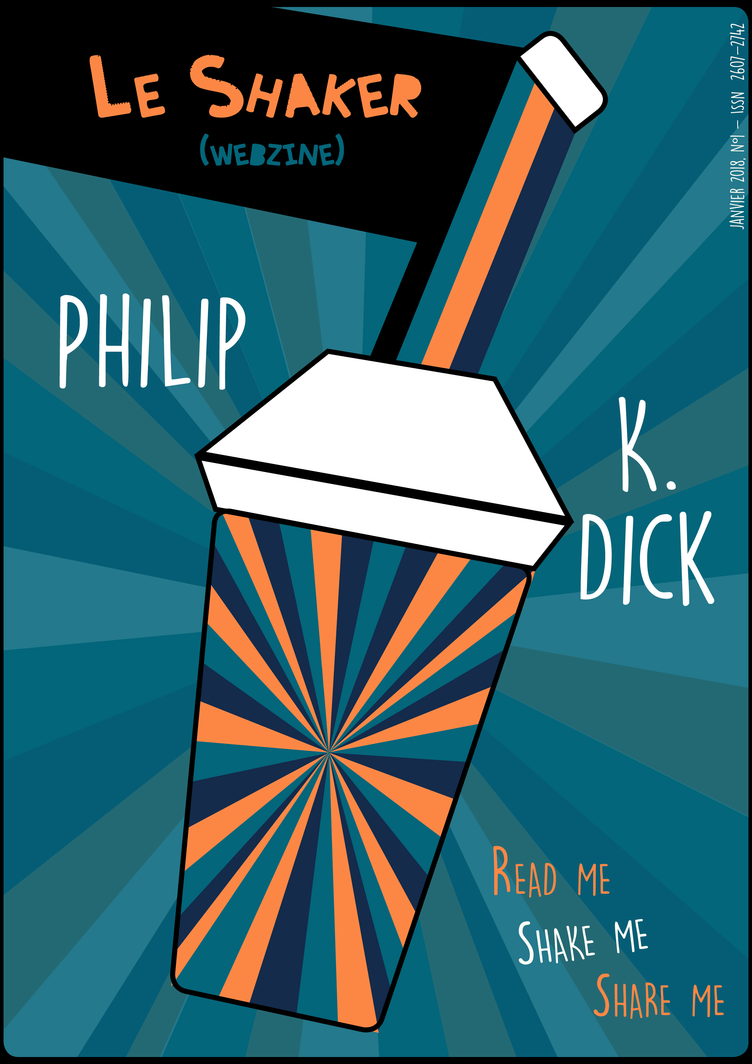 Couverture Le Shaker N°01 — Philip K. Dick
