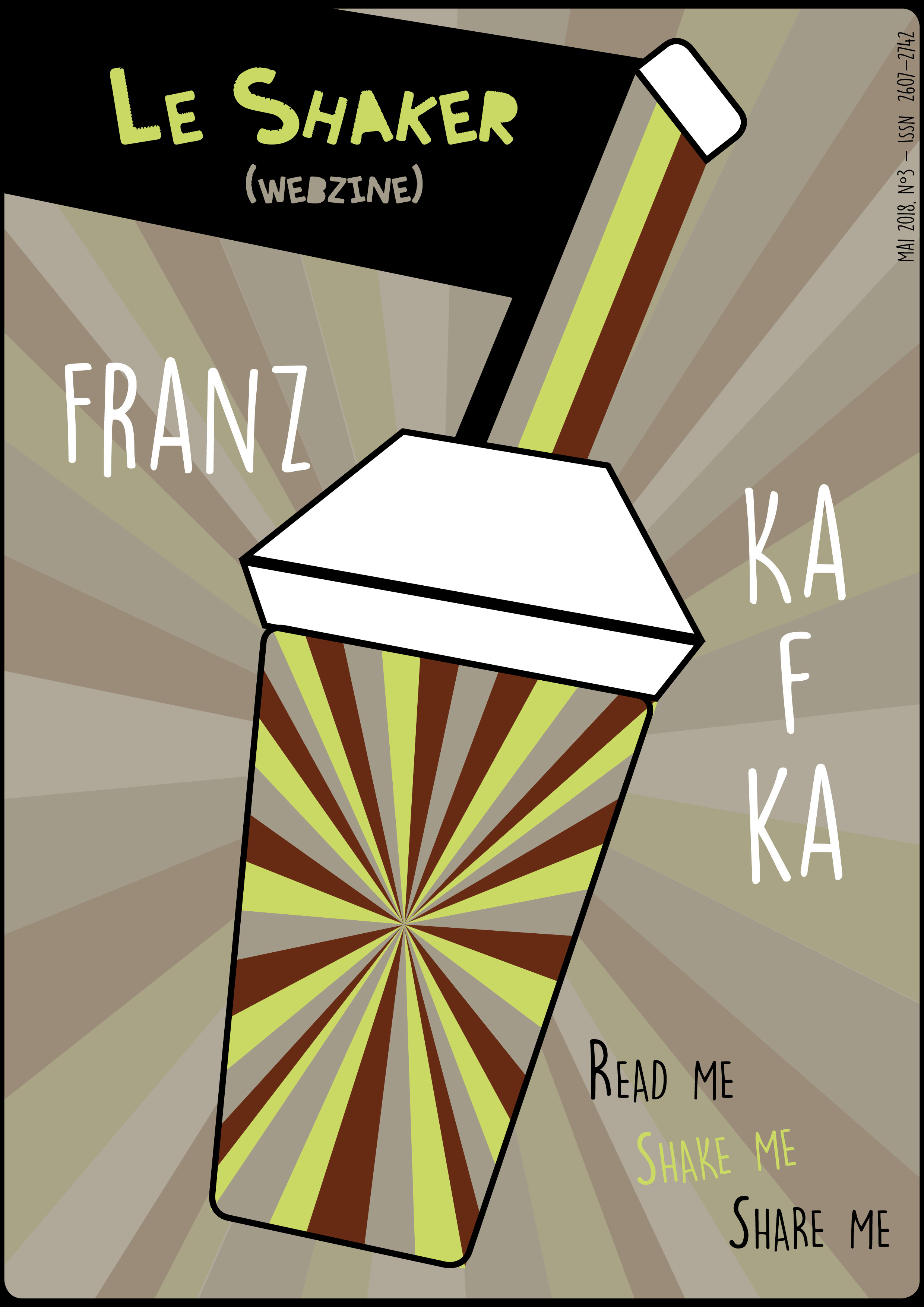 Couverture Le Shaker N°03 — Franz Kafka