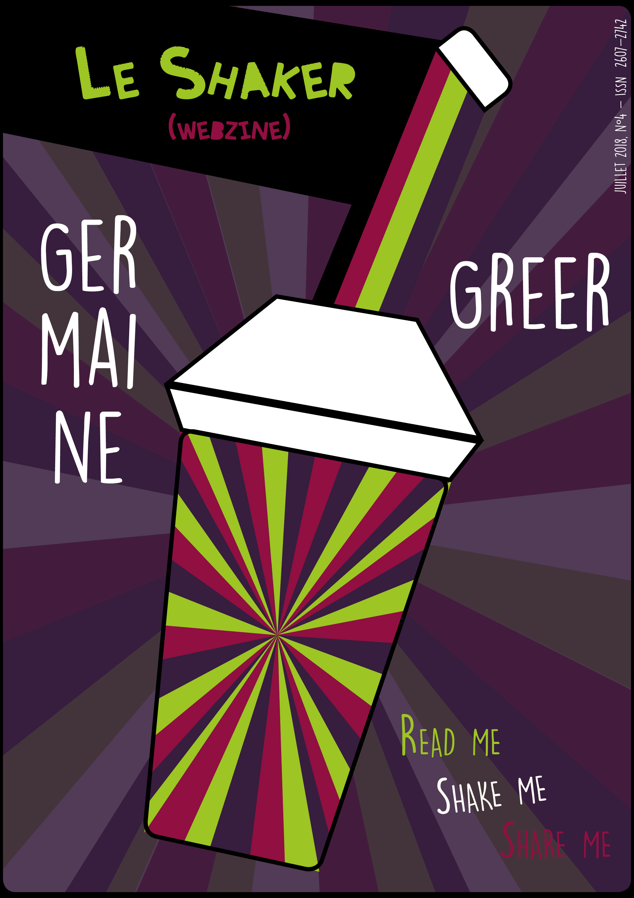 Couverture Le Shaker N°04 — Germaine Greer