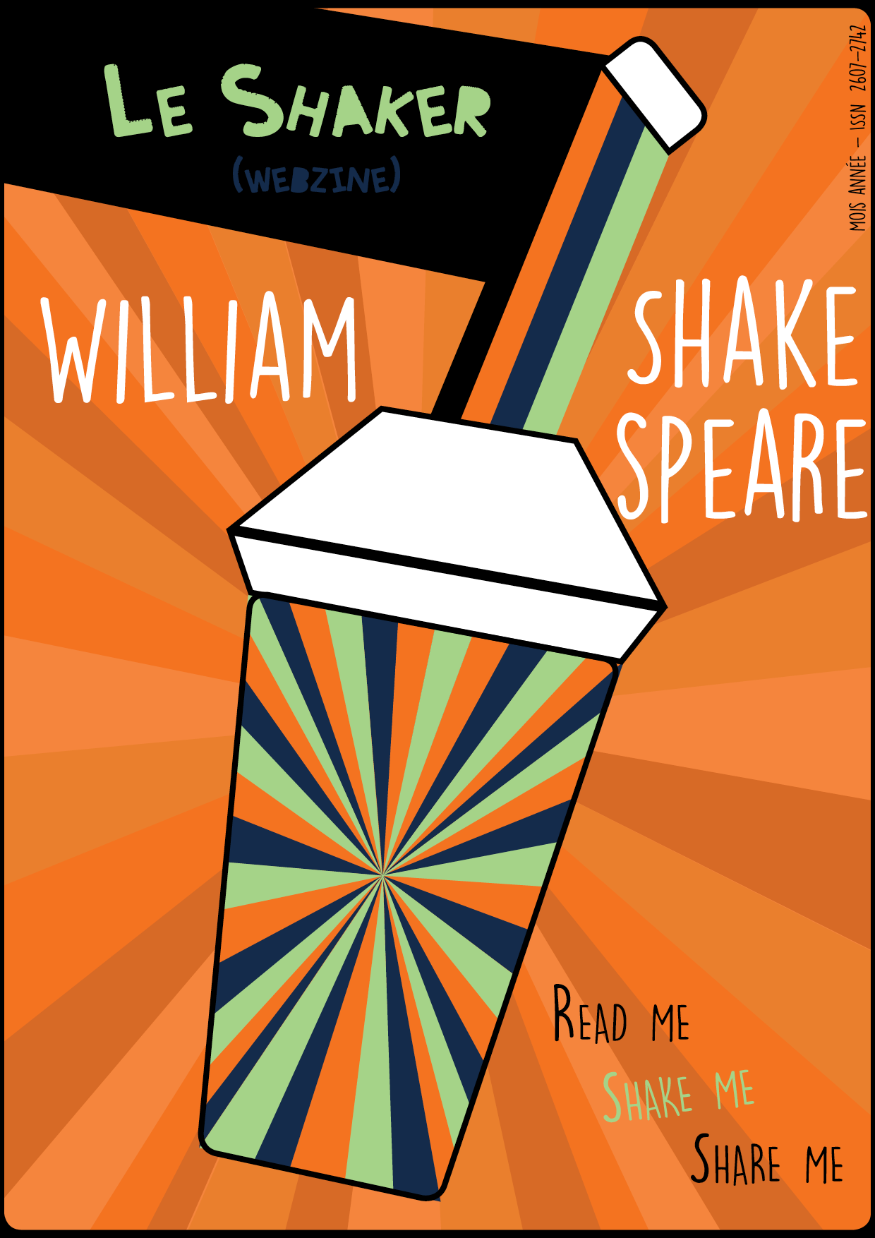 Couverture Le Shaker N°09 — William Shakespeare