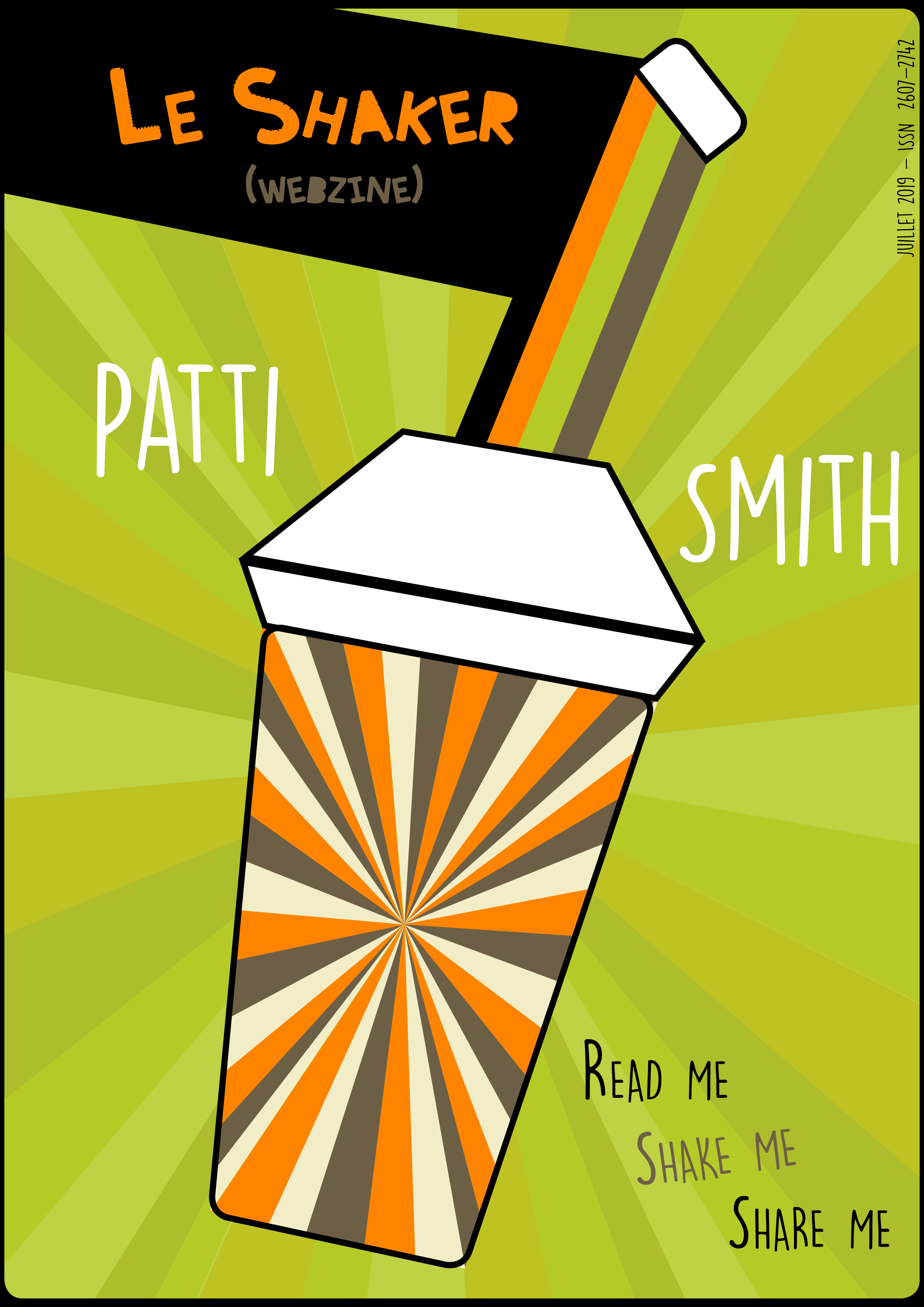 Couverture Le Shaker N°10 — Patti Smith