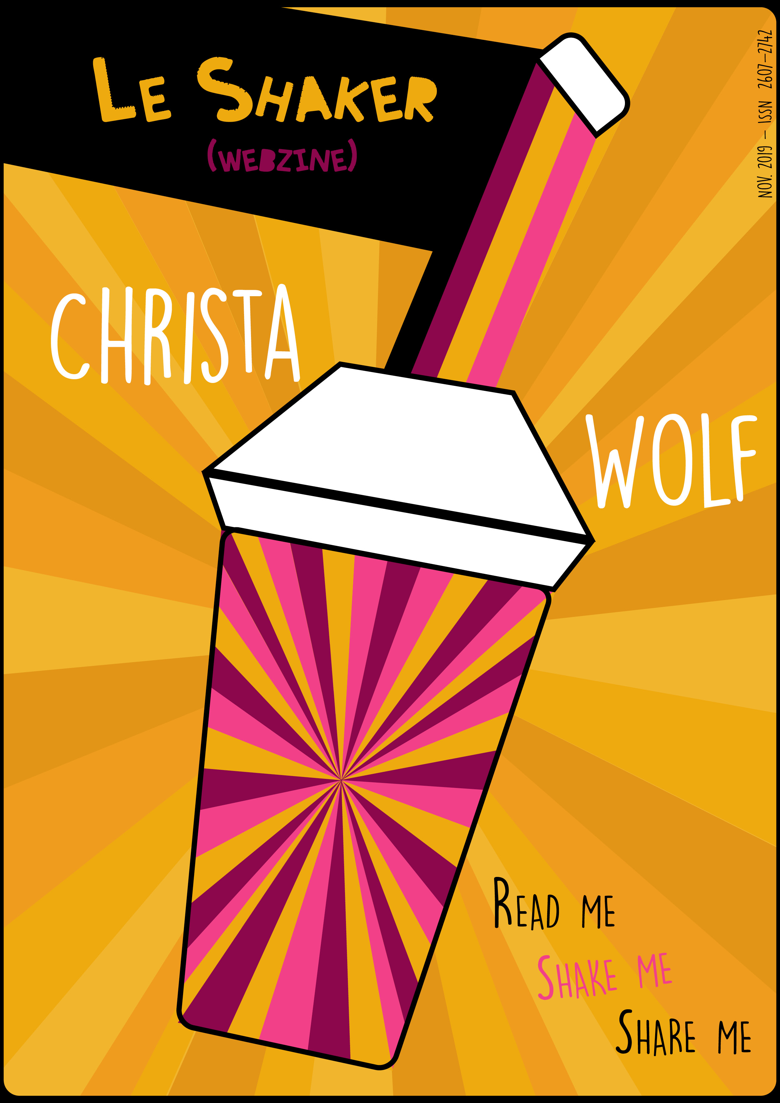 Couverture Le Shaker N°12 — Christa Wolf