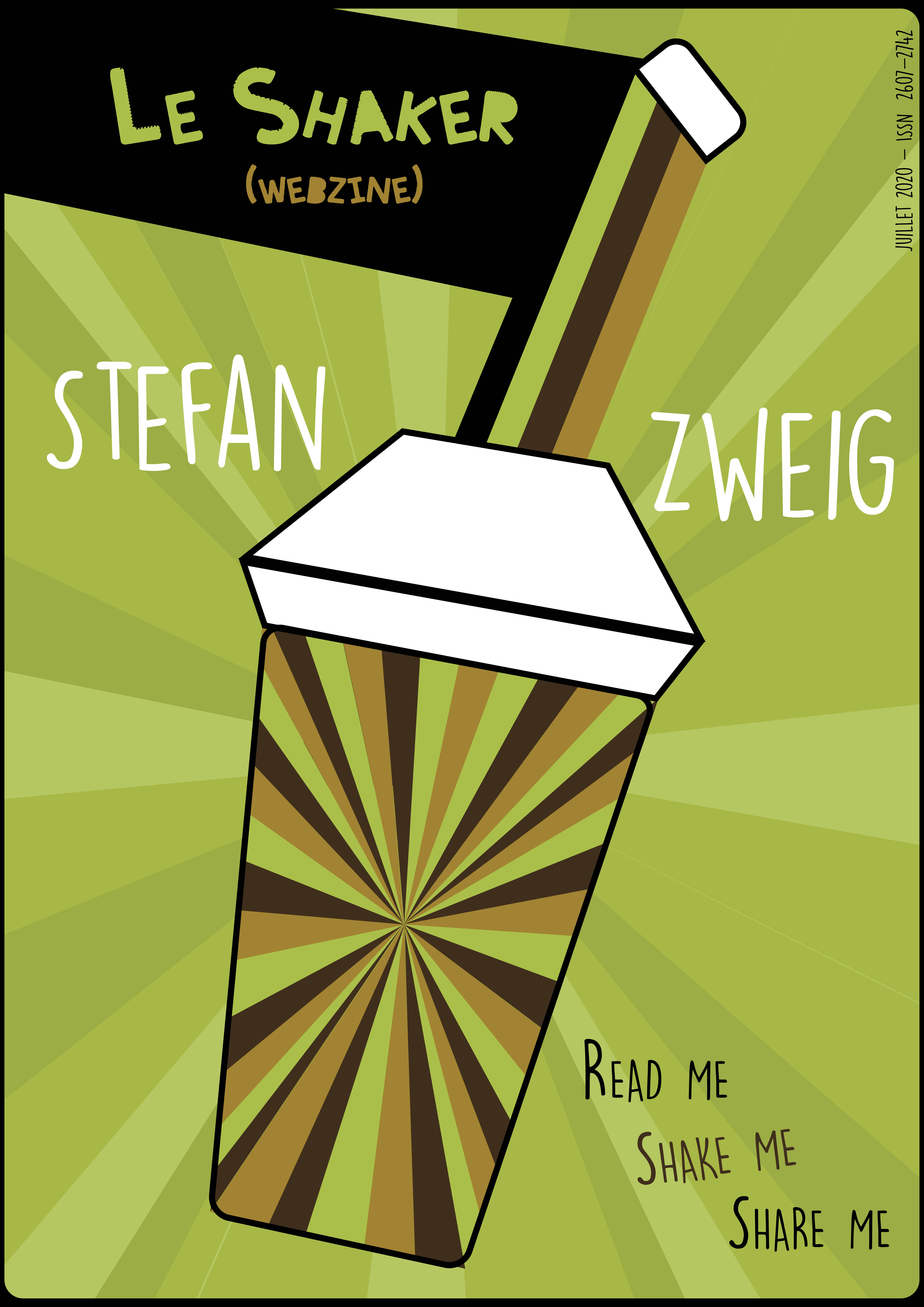 Couverture Le Shaker N°16 — Stefan Zweig